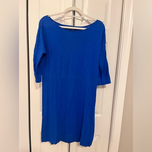 Lilly Pulitzer 100% Cotton Three Quarter Sleeve T-Shirt Dress - M - Picture 1 of 8